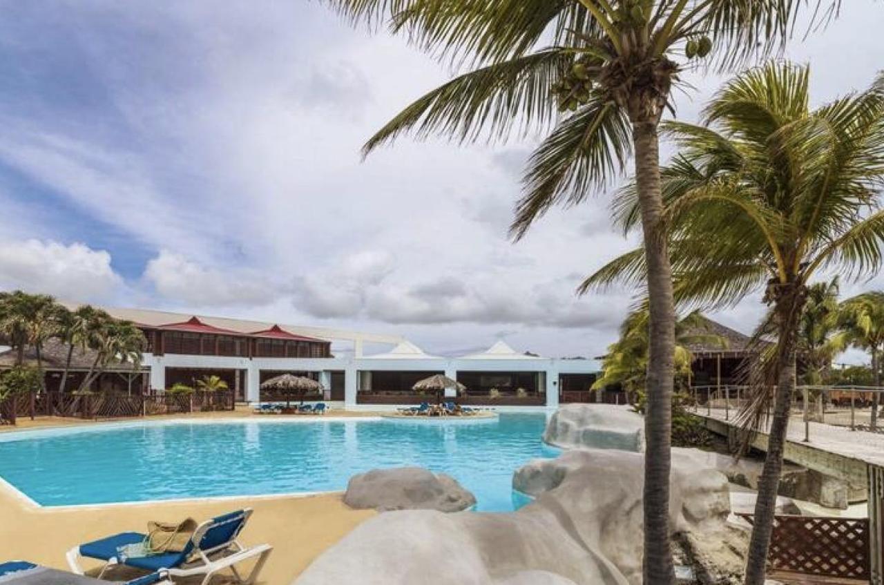 Archipel Guadeloupeen - Elegant Cocon D'Architecte 2 Etoiles Entre Grand Balcon, Piscine & Lagon Сен-Франсуа Экстерьер фото